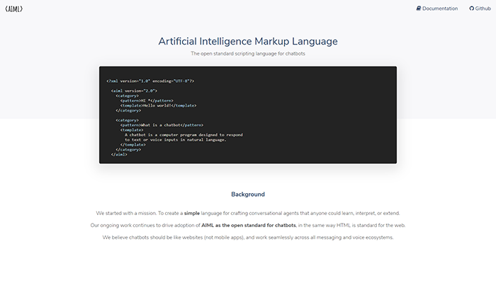 Artificial-Intelligence-Markup-Language