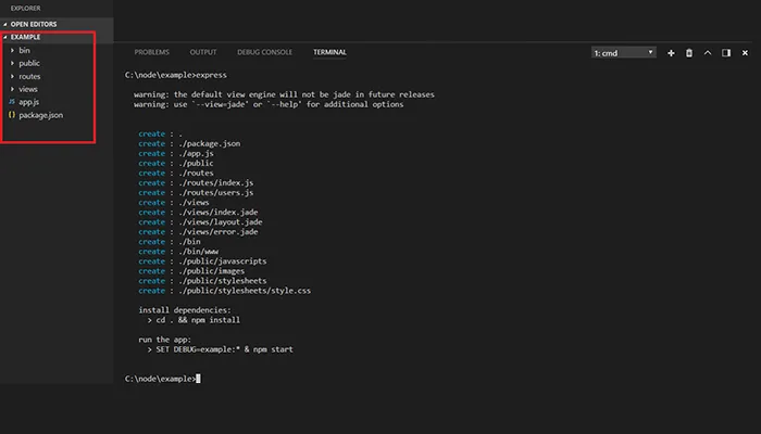 A Progressive Guide by eSparkBiz Experts to Building Shopify App With Node.js & Express 15 Making-App-Scaffold