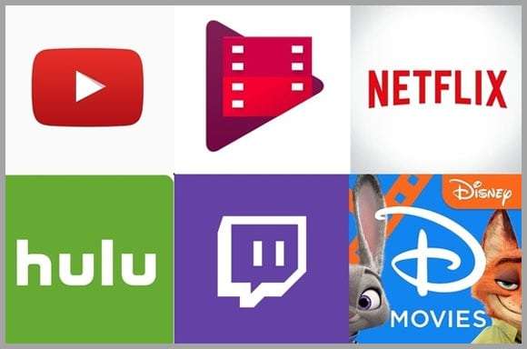 Video streaming apps
