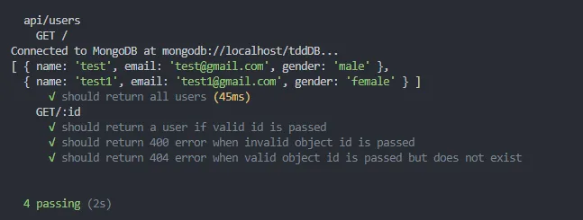 A comprehensive guide Node JS Test-Driven Development 46 add tests for the handling