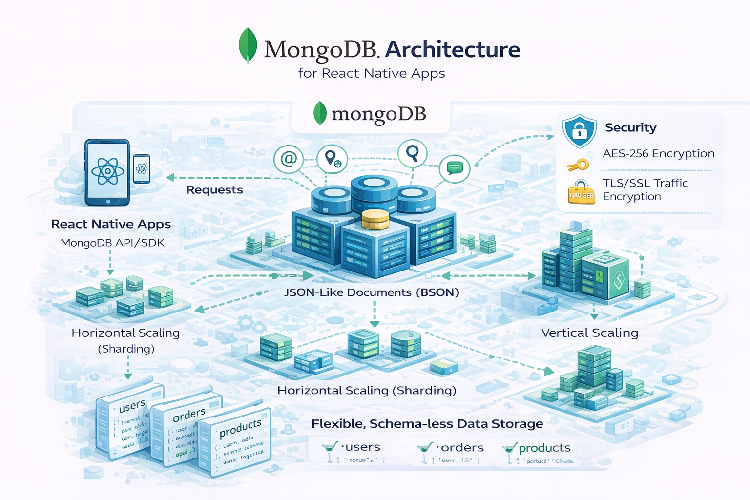 How to Choose the Right Database for React Native Applications? – Key Features & Use Cases 1 MongoDB Architecture