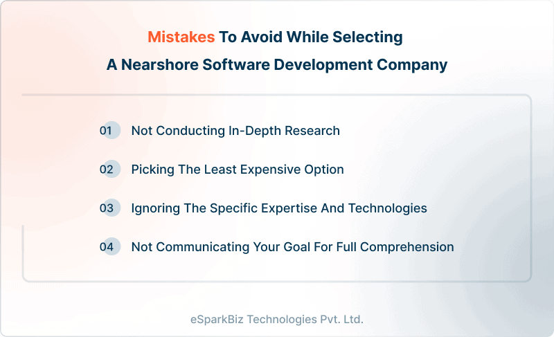 Mistakes to Avoid While Selecting a Nearshore Software Development Company