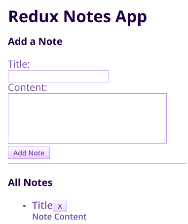 Redux Notes App