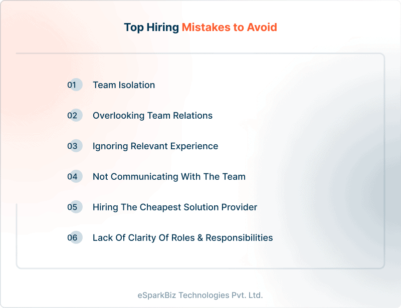 Top Hiring Mistakes to Avoid