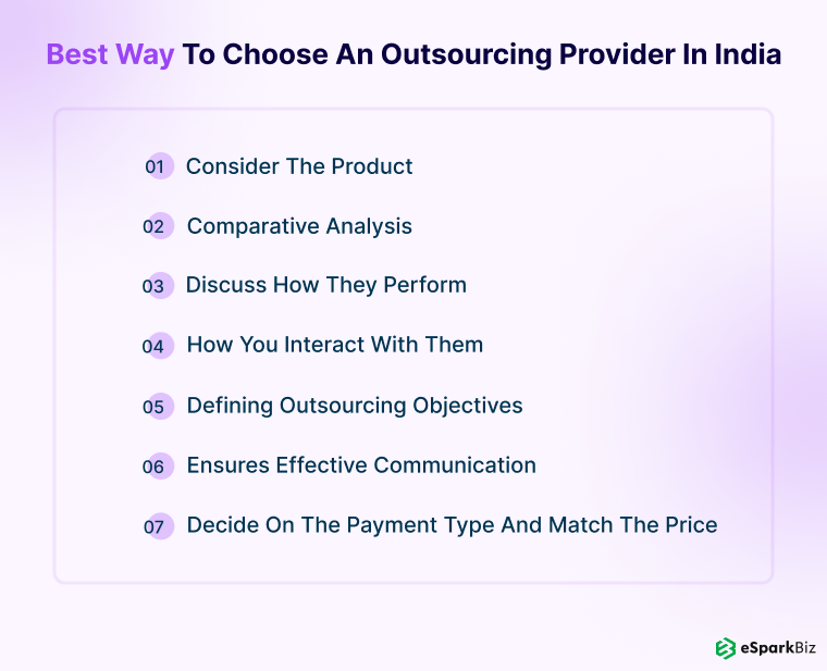 Best way to choose an outsourcing provider in India
