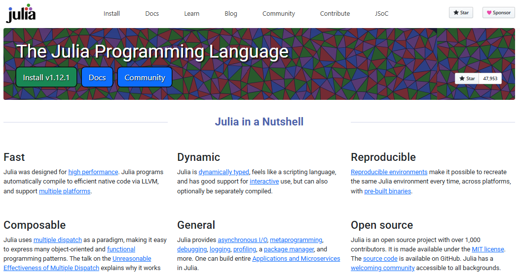 Top 7 AI Programming Languages You Should Know in 2025 7 Julia Programming Lang
