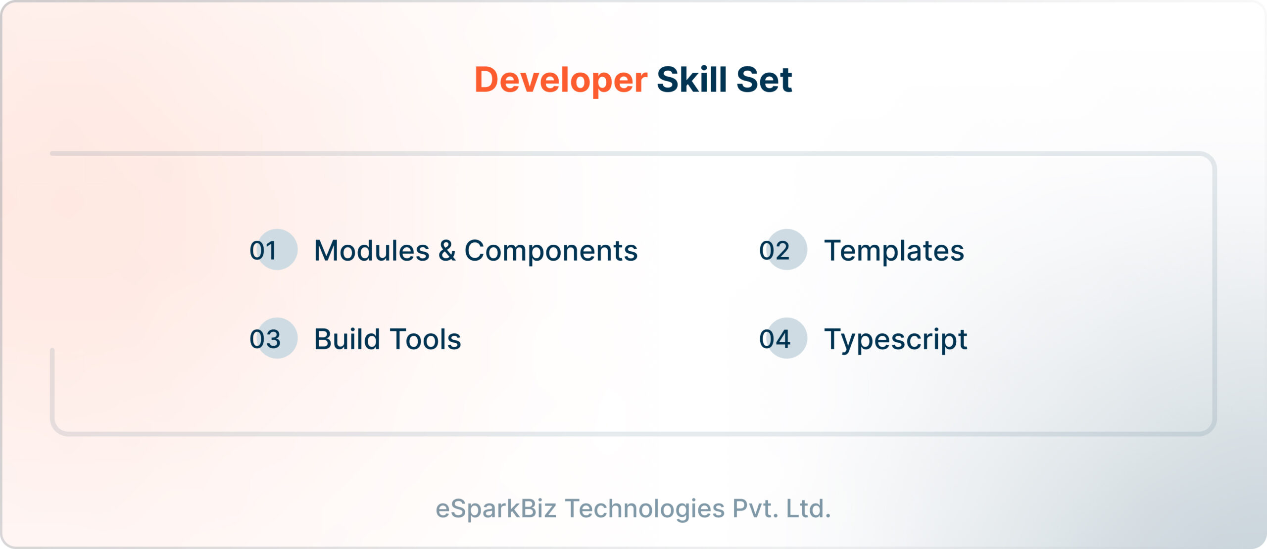 Developer Skill Set