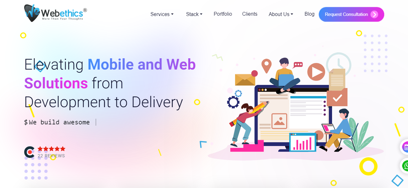Top 10 SaaS Development Companies in India 2026 10 Web ethics solutions