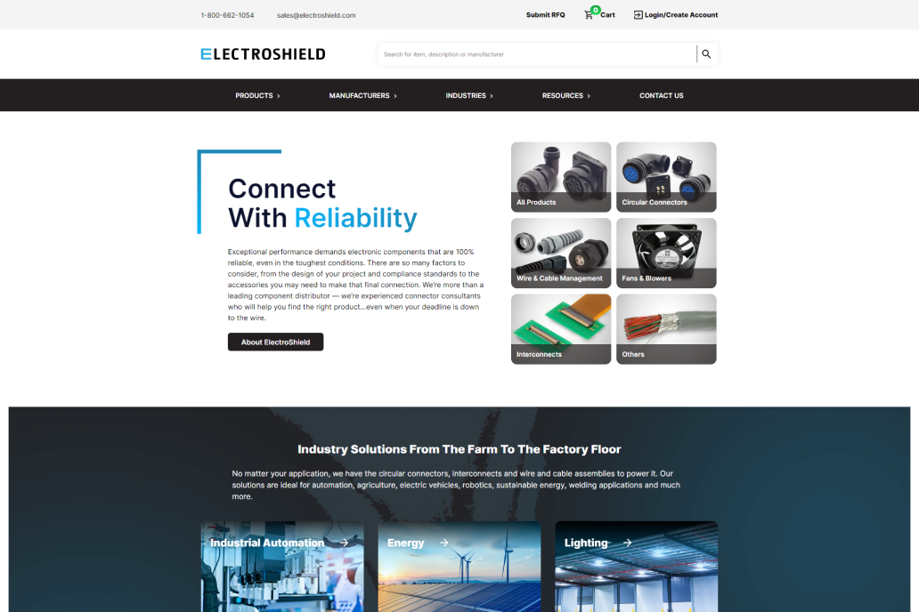 Electronic Connector Emporium – Seamless Shopping at Your Fingertips