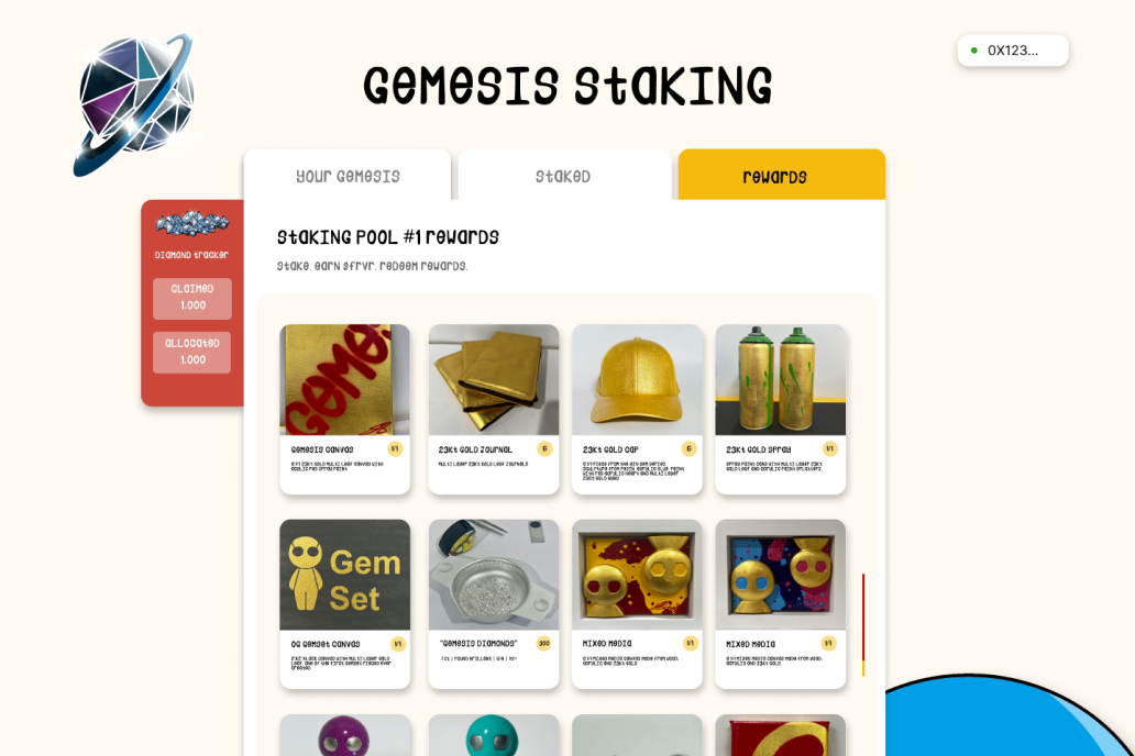 Gemset – A Unique Web3 Staking Application