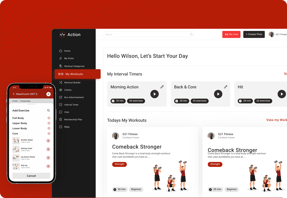 Revolutionizing Fitness with an Innovative Platform for Health and Wellness