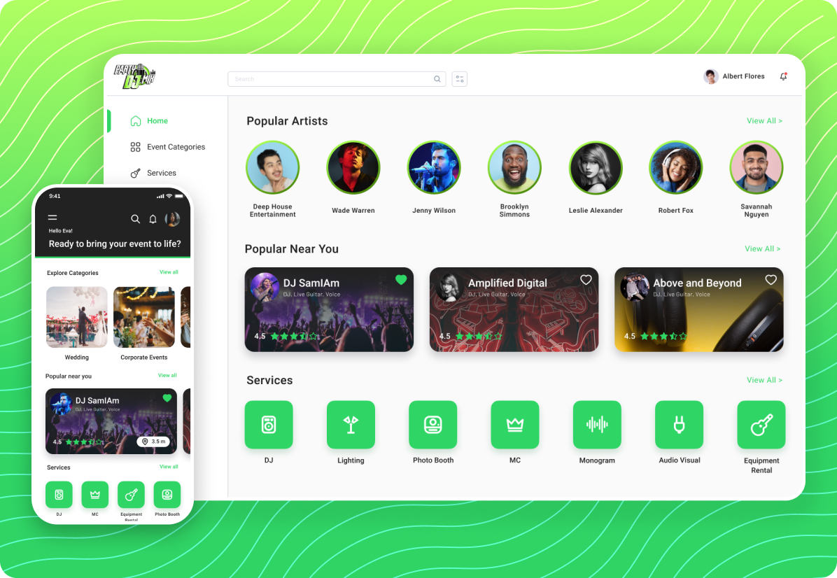 Empowering DJs with a Cutting-Edge Networking Platform