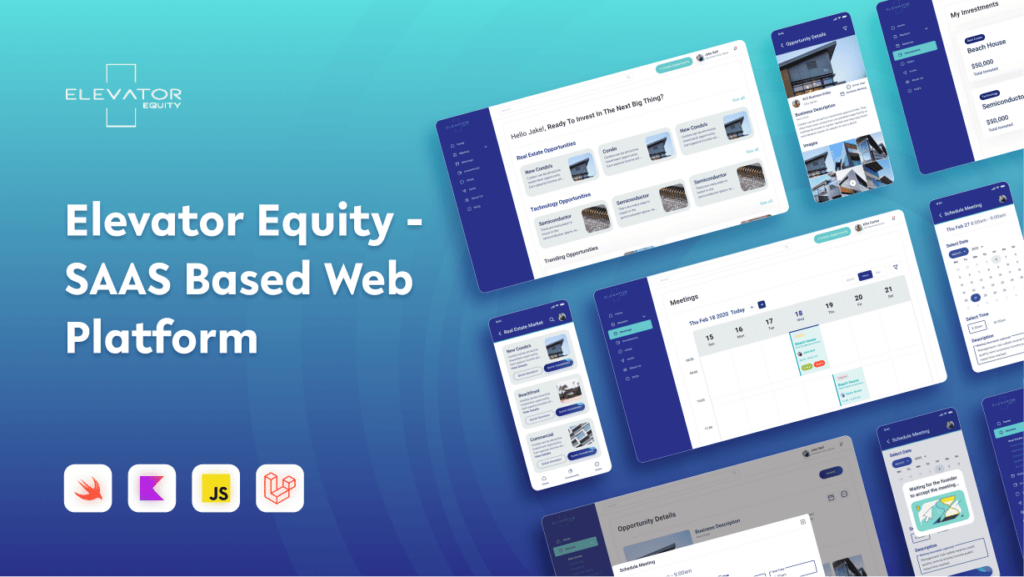 Elevator Equity – SAAS Based Web Platform