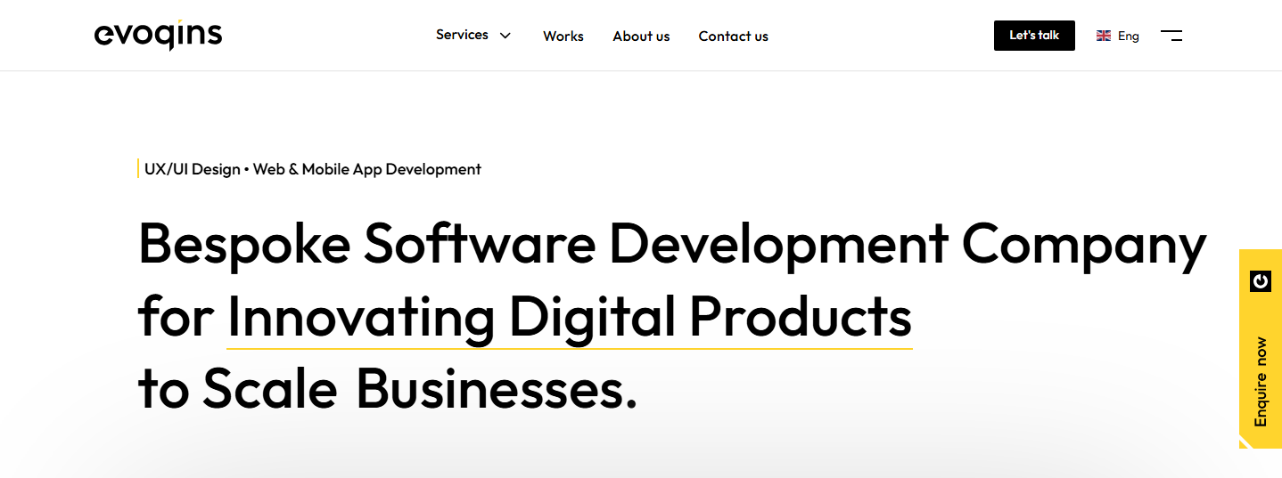 Top 10 Full Stack Development Companies in India 2025 💻 | Trusted Experts in Scalable Solutions 11 Evoqins