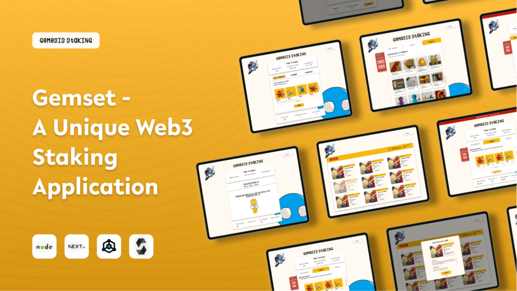 Gemset – A Unique Web3 Staking Application