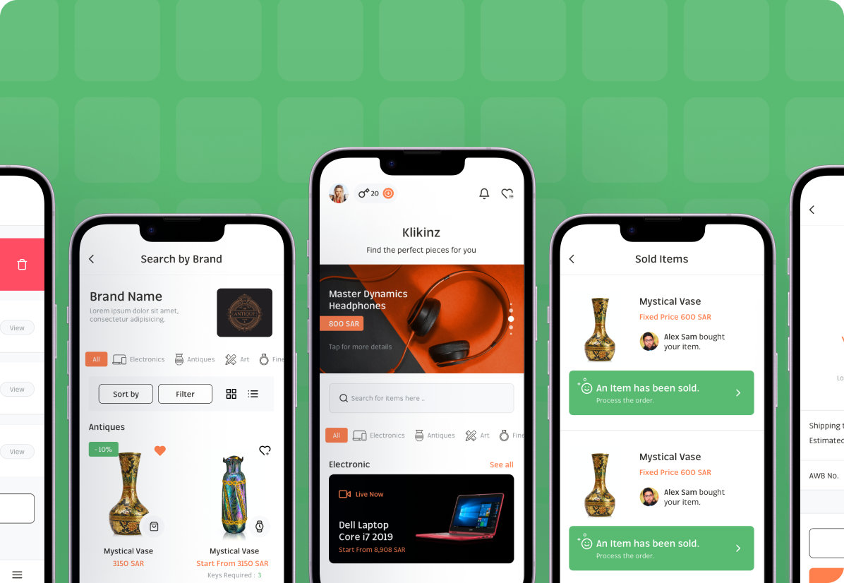 Klikinz – Easiest way to buy or sell directly or through auctions