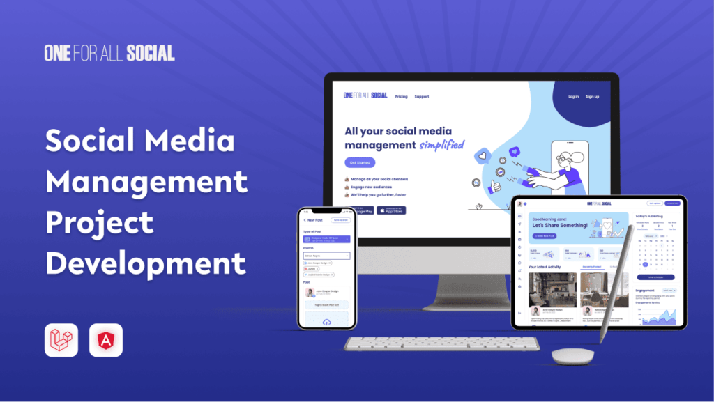SAAS-based Social Media Automation Platform