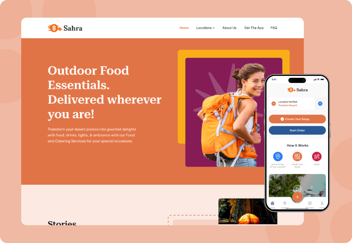 Sahra – Unleash Your Adventure with On-Demand Outdoor Gear!