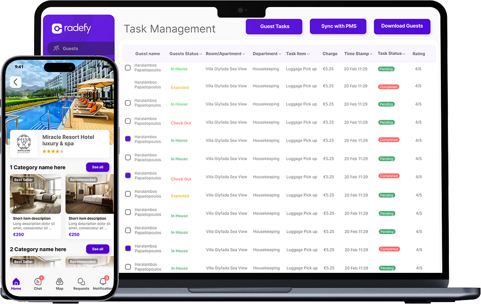 eSparkBiz offers innovative hotel and property management solutions with user-friendly interfaces tailored for hospitality businesses.