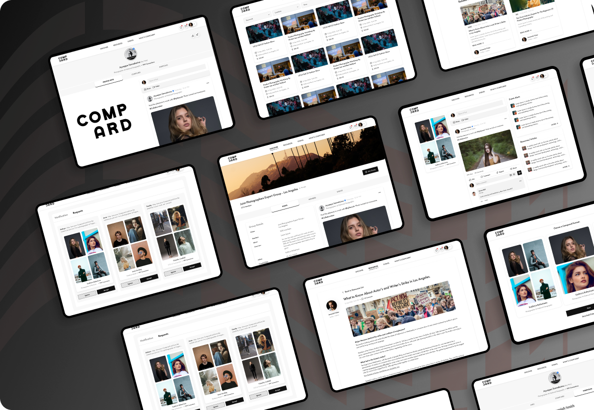 Compcard – The Social Hub for Models in Photography