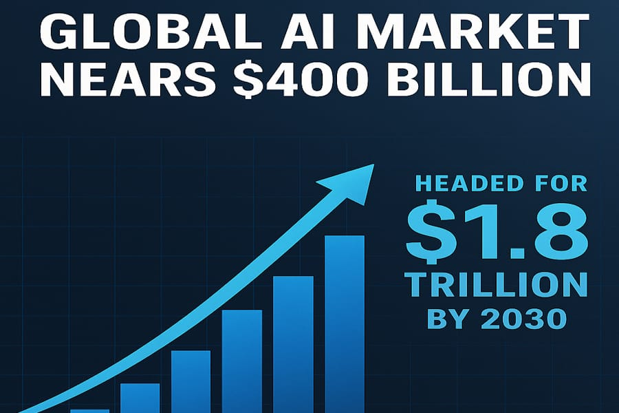 100+ Artificial Intelligence Statistics and Trends Shaping Business in 2026 1 Global AI Market Growth Forecast
