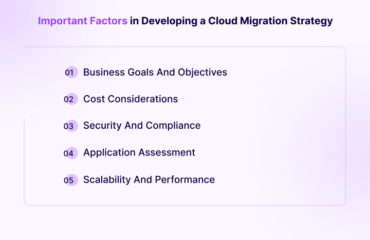 Important Factors in Developing a Cloud Migration Strategy