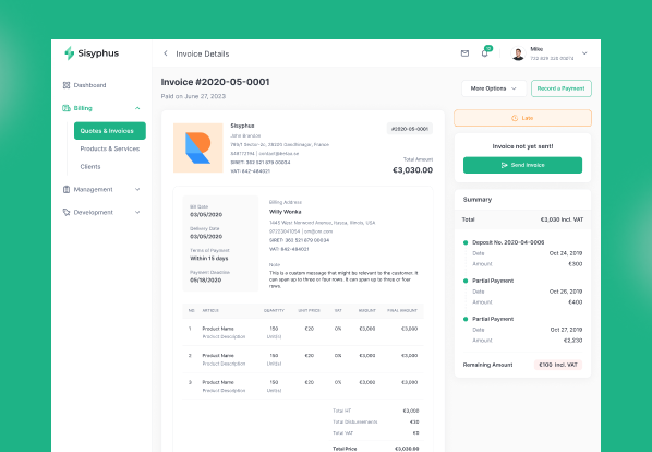 Streamlining Invoice Management for a Telecom Giant