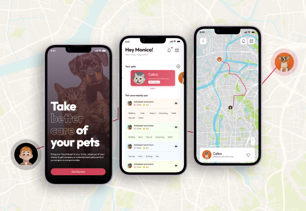 IoT Pet Tracker with Real-Time Health Monitoring