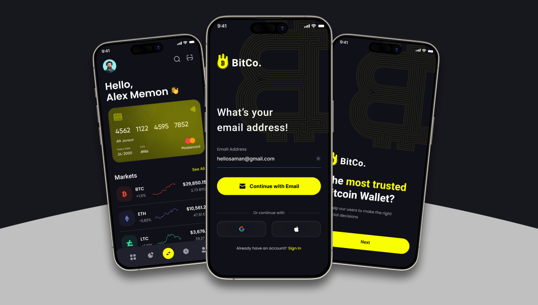 Accelerating Front-End Development for a Secure Bitcoin Wallet