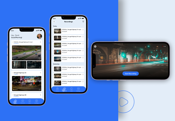 Smart iOS Video Surveillance App with Remote Access