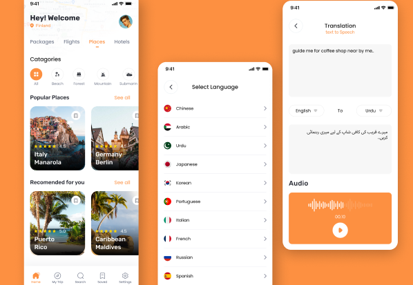 Travel Language Learning App for Seamless Communication