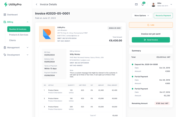 Secure and Mobile-Friendly Billing Utility App for Simplified Payment Management