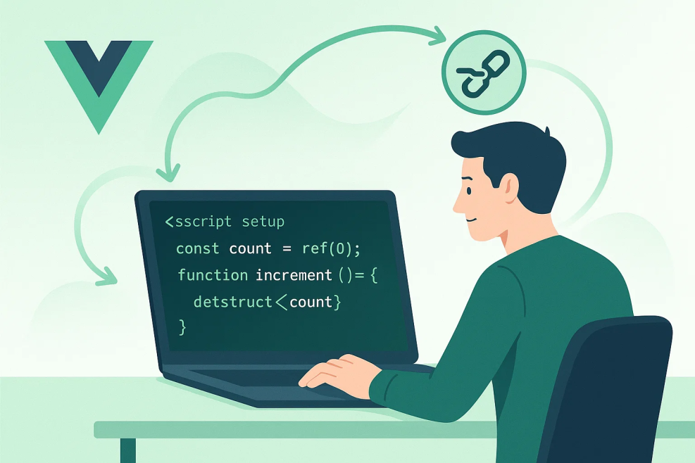 Get URL Query Parameters in Vue 3 Component