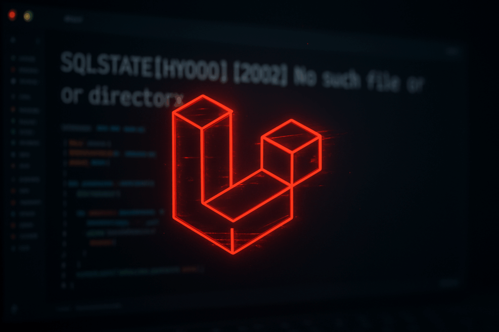 PDOException SQLSTATE[HY000] [2002] No Such File or Directory