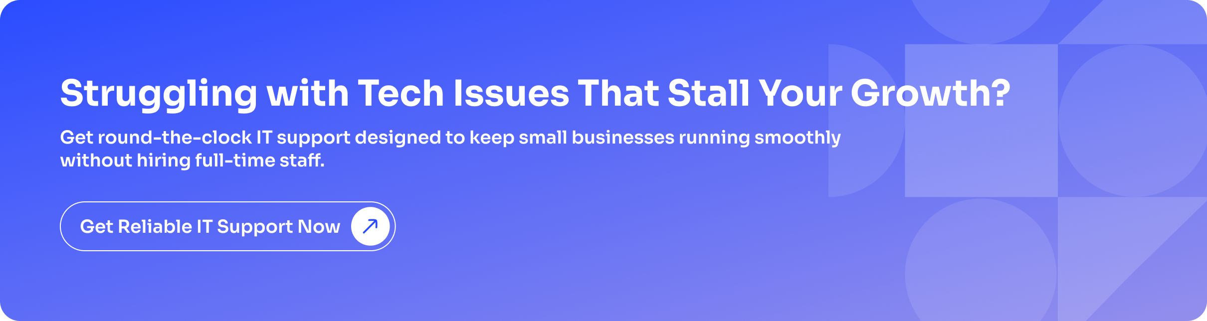 Struggling with Tech Issues That Stall Your Growth