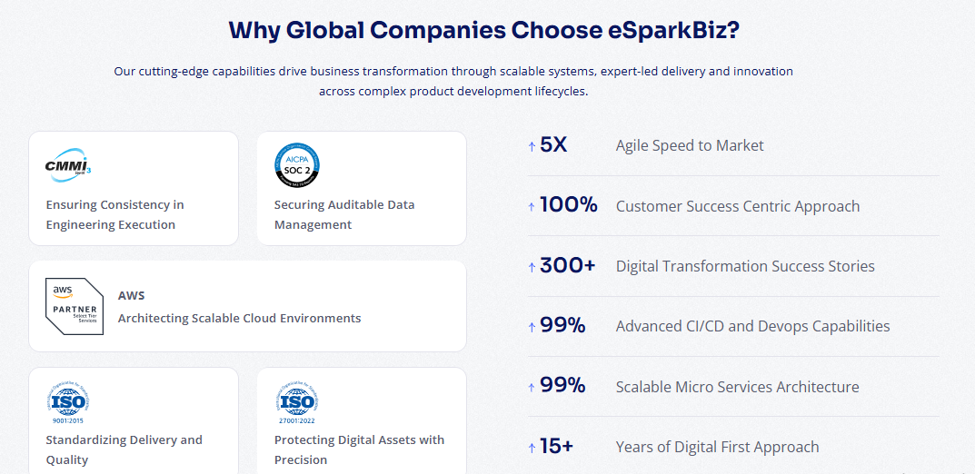 Why Global Companies Choose eSparkBiz