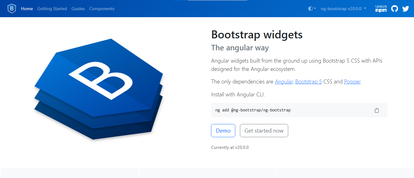 Top 10 Angular Component Libraries You Should Use in 2026 6 NG Bootstrap