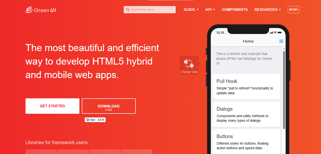 Top 10 Angular Component Libraries You Should Use in 2026 11 Onsen UI