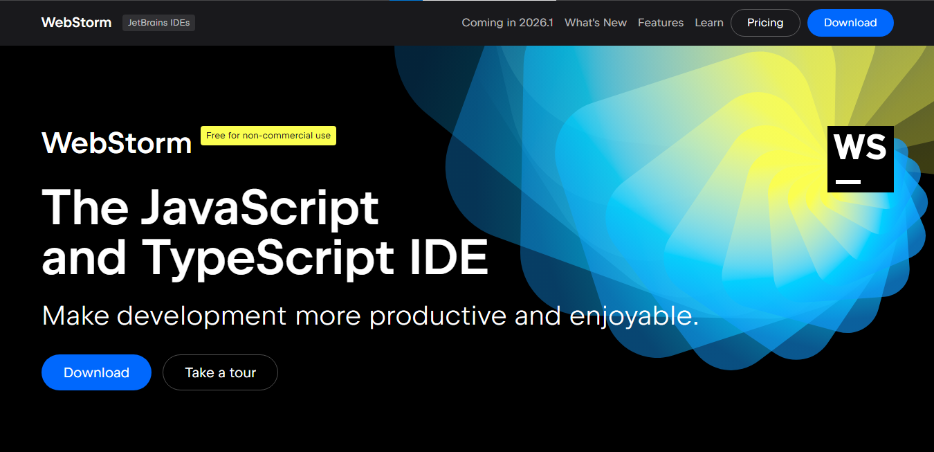 Top 10 Node.js IDE For Application Development in 2026 3 Webstorm