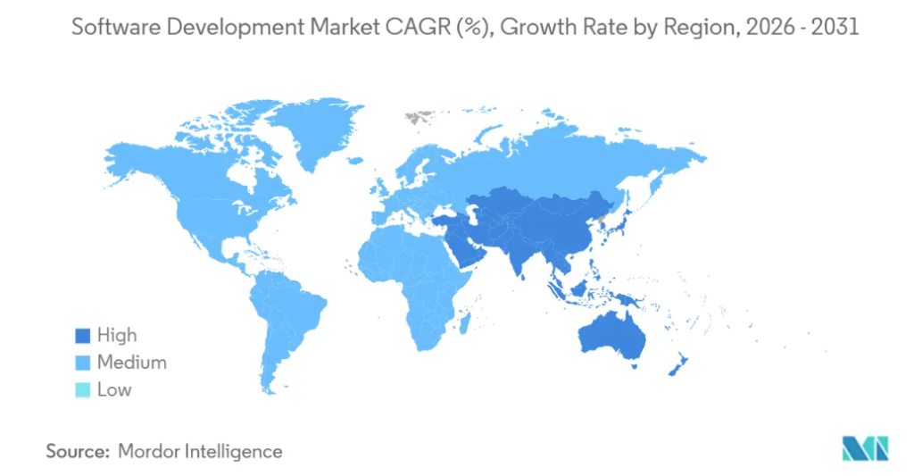 Top 25 Software Development Companies in 2026 2 Software Development Market CAGR